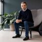 Stifter af Nemlig.com, Stefan Plenge, havde ikke i sin vildeste fantasi forestillet sig, hvor hurtigt det ville gå for onlinesupermarkedet under coronakrisen. Foto: Gregers Tycho