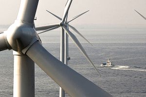 Siemens Wind Power udfordrer Vestas’ superhavmølle V164 på 8 MW. Det sker med lanceringen af en ny 8 MW-mølle. Dermed synes Siemens for alvor at have indhentet Vestas' forspring på havmølleområdet.