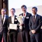 Subreader vandt i 2018 prisen »Årets mest lovende startup« ved Danish Entrepreneurship Awards. Prisen blev overrakt af kronprins Frederik. Foto: Fonden for Entreprenørskab