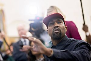 Kanye West. Foto: Bloomberg photo by Andrew Harrer