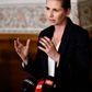 Mette Frederiksen præsenterer genåbnings anden fase. Arkivoto: Philip Davali/Ritzau Scanpix