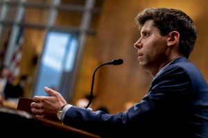 OpenAI co-founder Sam Altman. Bloomberg photo by Eric Lee