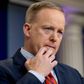 Sean Spicer, pressetalsmand for Det Hvide Hus. Foto: Andrew Harnik/AP