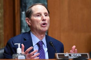 U.S. Sen. Ron Wyden, D-Ore., speaks during a Senate Finance Committee hearing on Oct. 19, 2021 on Capitol Hill in Washington. Foto: Mandel Ngan/AP/Ritzau Scanpix