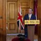 Mens premierminister Boris Johnson er indlagt grundet coronavirus er det udenrigsminister Dominic Raab (højre) der står i spidsen for landets coronaindsats. Foto: Pippa Fowles/10 Downing Street/Handout via REUTERS