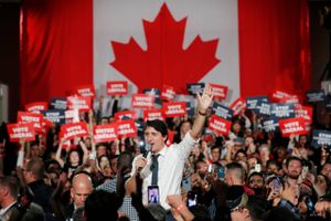 Tilbagegangen til Trudeaus parti skyldes ikke vælgerflugt over midten, men derimod en blødning til venstre, forklarer han. Foto: Stephane Mahe/Reuters