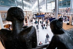 De første heldige SAS-passagerer lettede fra Københavns Lufthavn tirsdag morgen, efter nyheden om at SAS-strejken er afsluttet. Arkivfoto: Liselotte Sabroe/Ritzau Scanpix