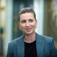 Regeringsforhandlinger i Statsministeriet. Fungerende statsminister og kongelig undersøger Mette Frederiksen (S).