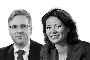 Poul Blaabjerg, direktør i CfL, og Wenche Strømsnes, stifter af ledelsesvirksomheden BetterMeetings.
