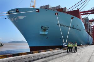 I dag leverer APM Shipping Services 4 pct., primært på grund af Maersk Supply Service og Svitzer, der leverer nogenlunde stabile afkast, mens logistikforretningen Damco og tankrederiet Maersk Tankers er to af de store hovedpiner i Mærsk.
