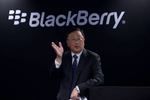 Blackberrys adm. direktør, John Chen, kom ud af kvartalet med et underskud på 28 mio. dollars.