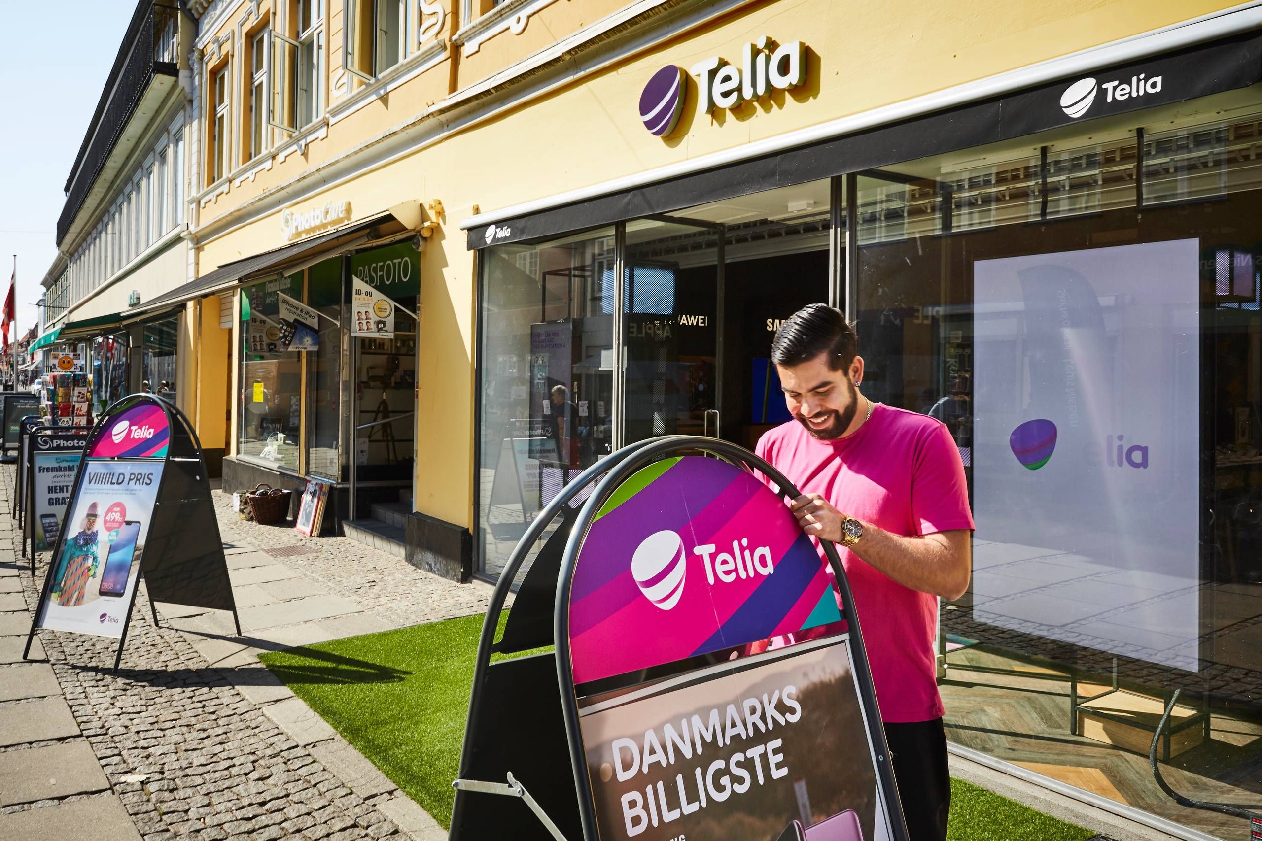 Telia Danmark øger antallet af mobilkunder med 