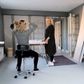 Mette Hyttel har ikke kunnet arbejde i den seneste måned, men hun har brugt tiden på at sætte sin nye frisørsalon i stand i Roskilde. Foto: Stine Bidstrup