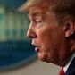 Donald Trumps daglige briefinger fra Det Hvide Hus har gode seertal og giver præsidenten en vigtig politisk platform under coronakrisen. Foto: Alex Wong/AFP