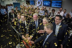 Torsdag blev Den Jyske Sparekasse børsnoteret. Foto: Casper Dalhoff
