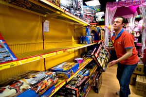 Det lykkedes ikke Top-Toy Norge at sælge sine 53 butikker, og derfor lukker legetøjsbutikkerne i weekenden i Norge, hvor Fætter BR er kendt under navnet BR Leker. Foto: Arkivfoto