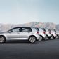VW Golf er en af de populære modeller blandt de lidt større biler.