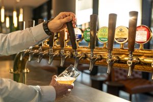 Carlsbergs joint venture i Storbritannien, Carlsberg Marston's Brewing Company, har solgt sit mindre Eagle Brewery til spanske Damm. Foto: Carlsberg/PR.