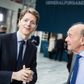 Til venstre ses her Robert Uggla, barnebarn til Mærsk Mc-Kinney Møller, der gennem sit personlige selskab nu har en større ejerandel i Maersk Tankers.