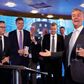 Nets blev børsnoteret i september 2016. Forløbet omkring børsnoteringen har fået megen kritik, fordi det har forgyldt en række medarbejdere i virksomheden, heriblandt topchef Bo Nilsson, som her ses yderst til højre. Foto: Jens Dresling
