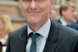 Lasse Nyby er adm. direktør i Spar Nord Bank. Her ses han ved Finansrådets årsmøde 2014. Foto: Mik Eskestad
