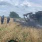 Udover den usikre adgang til Sortehavet lider ukraines landbrug med farerne på at køre ind i skjulte minefelter og ueksploderet ammunition i de områder, der er ved frontlinjen, eller tidligere har været det. Foto: Press service of the State Emergency Service of Ukraine/Handout