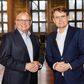 Dansk Erhvervs adm. direktør, Brian Mikkelsen, og Vestas-topchef Henrik Andersen ser store mulige gevinster ved det kommende danske havvindudbud, men advarer samtidig mod, at opførelsen klumper sig sammen. Foto: Gregers Tycho