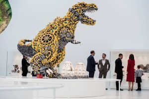 I 2017 fik Lego hjælp af krpnprinsparret til at åbne Lego House. Nu åbner Lego for nye bygninger igen - denne gang et hovedkvarter. Arkivfoto: Morten Lau-Nielsen.