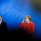 Den tyske forbundskansler Angela Merkel og den franske præsident Francois Hollande kræver græsk handling.