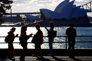 Ifølge Global Times brugte kinesiske turister 12 milliarder australske dollar, svarende til 55 milliarder kroner, i Australien i 2019. Arkivfoto: David Gray/Reuters