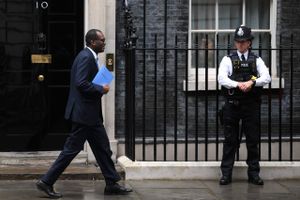 Den britiske finansminister Kwasi Kwarteng. Foto: Daniel Leal/AFP/Ritzau Scanpix
