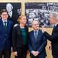 Trods grænsekrisen insisterede integrationsminister Inger Støjberg og hendes kollegaer, den svenske justitsminister Morgan Johansson og den tyske viceindenrigsminister Ole Schröder (t.v.), alle på, at der er et godt forhold mellem de tre lande. Det var EU’s migrationskommissær Dimitris Avramopoulos (t.h.), der havde indkaldt de tre ministre til hastemøde i Bruxelles. Foto: Geert Vanden Wijngaert/AP