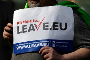 Især uden for London og Sydøstengland er modstanden mod EU stor. Foto: AP/Kirsty Wigglesworth