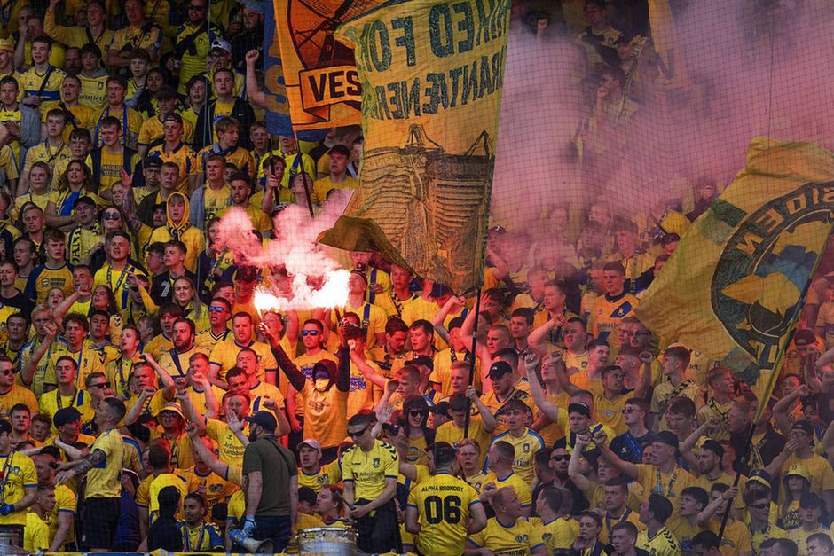 Brøndby-fans protesterede bekymring investor