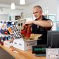 Den tyske onlinekoncern Zalando har fart i salget og ekspanderer også med fysiske butikker. PR-foto.