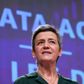 Margrethe Vestager fremlægger den anden af to store lovpakker fra EU, der skal begrænse tech-giganternes dominans. Digital Markets Act udpeger en særlig kategori af meget store tech-selskaber, så reglerne kun gælder for dem. Foto: Scanpix/John Thys/AFP