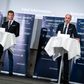 På tirsdagens pressemøde forsøgte Sundhedsstyrelsens direktør, Søren Brostrøm, og sundhedsminister Magnus Heunicke at lægge låg på en konflikt om myndighedernes rolle under coronakrisen. Foto: Ida Marie Odgaard/Scanpix