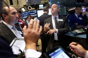 Analytikernes og investorernes øjne var rettet mod Federal Reserve onsdag. Arkivfoto: AP/Mark Lennihan