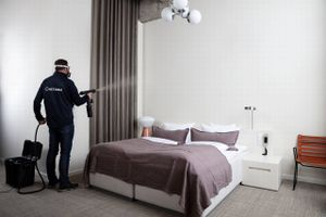 Teknologivirksomheden Act Global udvikler nanorengøring, der skal virke op mod et år. Foto: Act Global