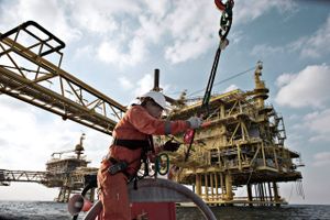 Maersk Oil har skruet ned for produktionen, men op for indtjeningen og tjente i 1. kvartal 328 mio. dollars - det var et af højdepunkterne i Mærsk-regnskabet. Foto: Maersk Oil