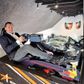 Thomas Klavsen køber unikke superbiler og klassikere i stedet for mere klassisk investering. De fleste er for kostbare til at blive brugt, så han må nøjes med en tur i sin simulator. Foto: Jens Høy