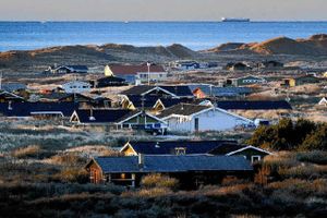 Sommerhusene  i Nordjylland er igen udlejet til tyskerne. sommerhus fritidshus. Foto: Carsten Ingemann