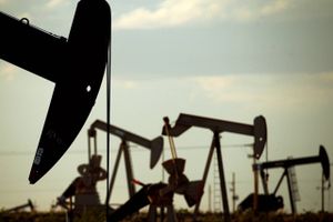 Råoliepriserne er i frit fald, og stort set ingen olieselskaber kan tjene penge med så lave priser. Foto: AP/Jeri Clausing