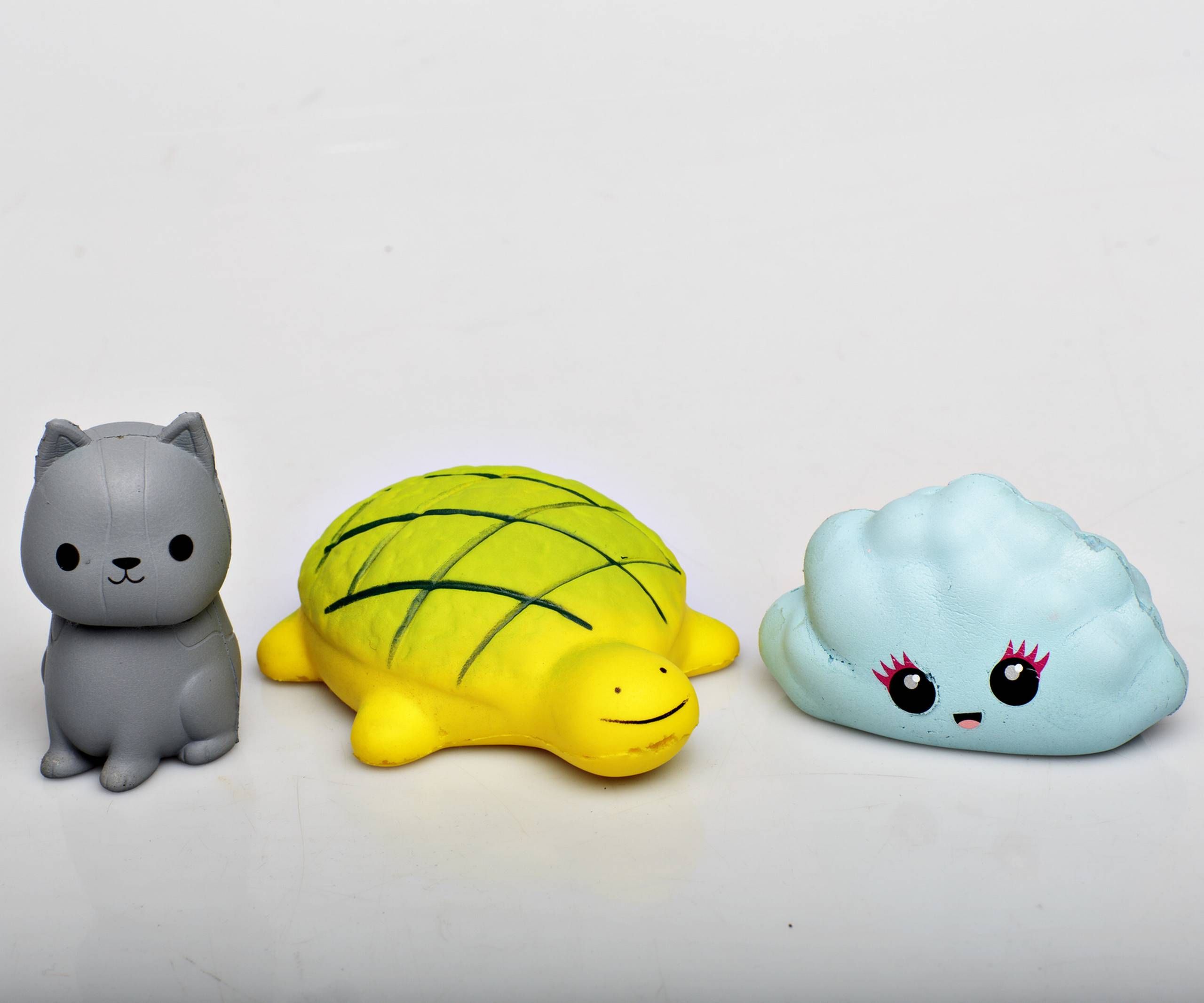 Test lavet af Miljøstyrelsen squishies fra