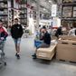 Den gradvise genåbning af Danmark er en vanskelig balanceakt. Da Ikea forleden slog dørene op igen, medførte det kritik fra erhvervsminister SImon Kollerup. Foto: Christian Lykking