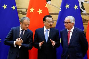 EU og Kina vil arbejde for reformer af WTO og står sammen på strategisk niveau om at bekæmpe amerikansk unilateralisme på handelsområdet.