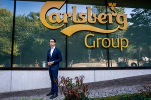 Jacob Aarup-Andersen, der er adm. direktør i Carlsberg, siger, at klimaforandringer sandsynlig vil vi ændre smagen af øl i fremtiden. Foto: Stine Bidstrup.