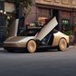Teslas Cybercab – også kaldet Robotaxi – er en prototype, som Elon Musk præsenterede i oktober. Den har plads til to passagerer og har ikke rat eller pedaler. Foto: Pr