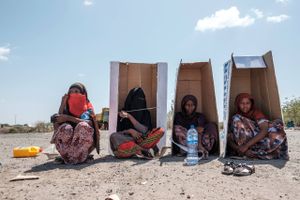 Efter to års blodig konflikt, har parterne i "den glemte krig" endelig sat sig ved forhandlingsbordet. Foto: Eduardo Soteras/AFP/Ritzau Scanpix