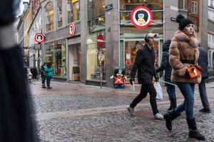 Genrebilleder til en række brands og selskaber
Fætter BR på strøget i København Foto: Gregers Tycho